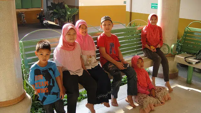 Muslim Students - Chiang Mai Wat Ket Neighborhood