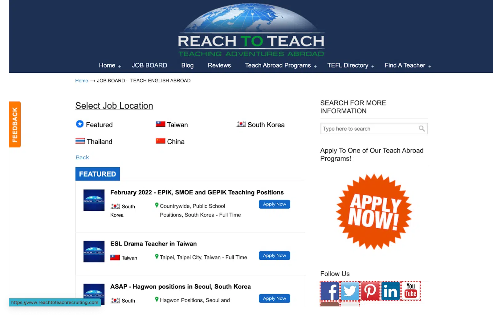 5. Reach To Teach