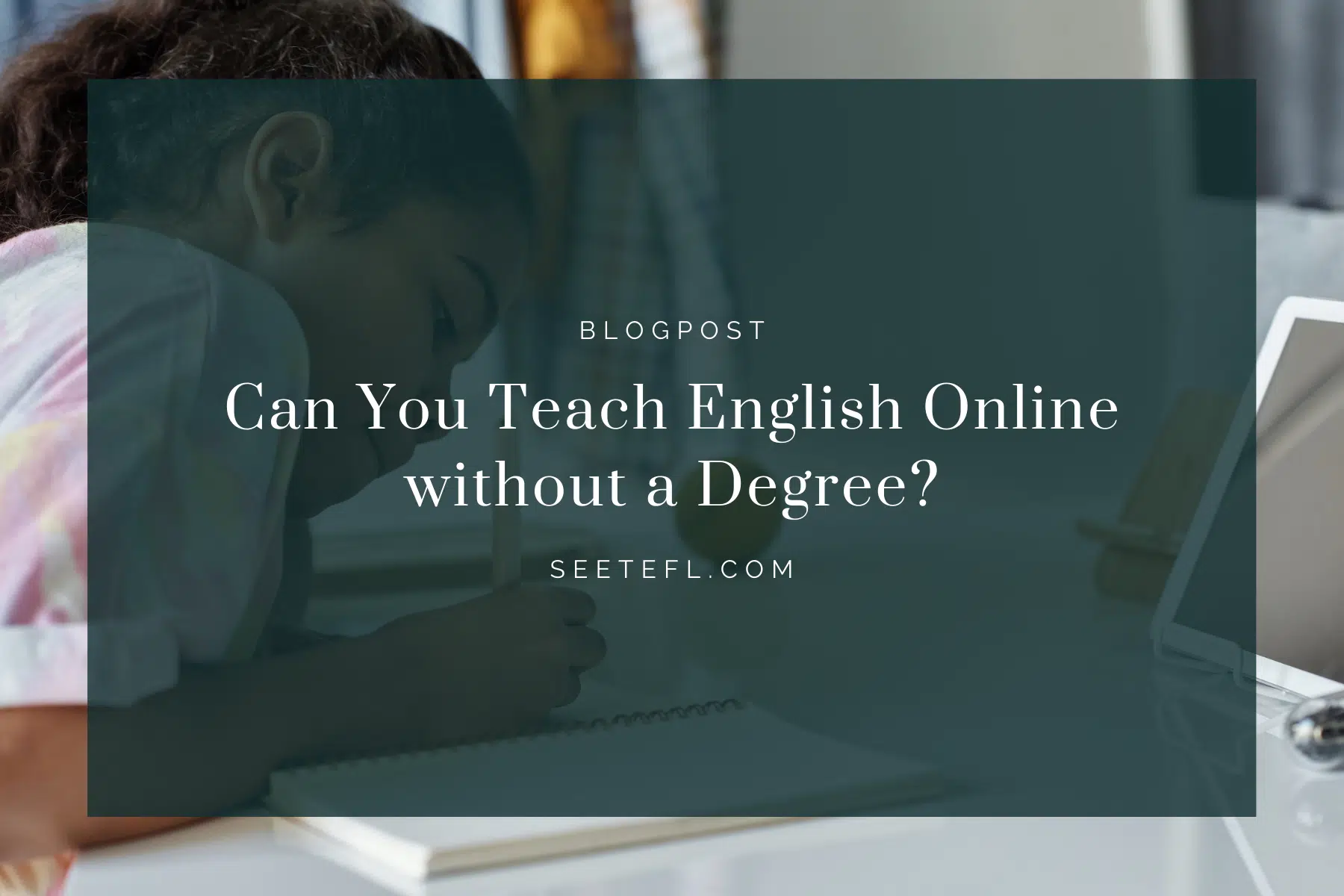 Teach English Online No Degree